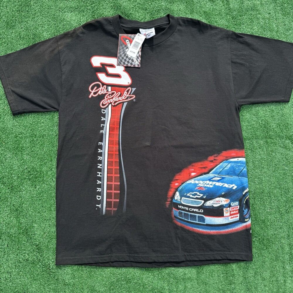 NWT Dale Earnhardt Sr #3 Goodwrench T Shirt Mens Large NASCAR Competitors View